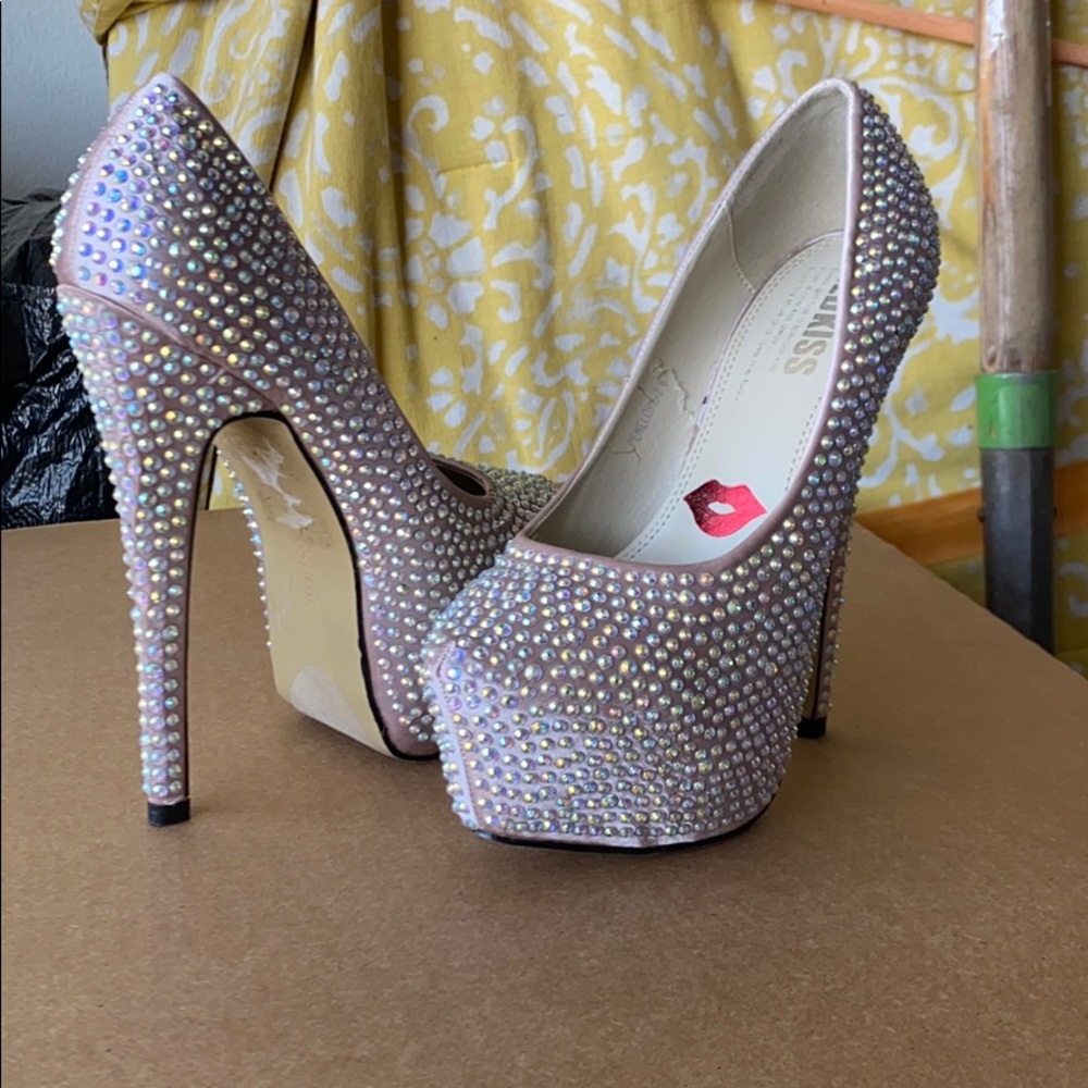 Bling heels